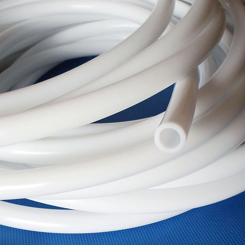 White Silicone Tube